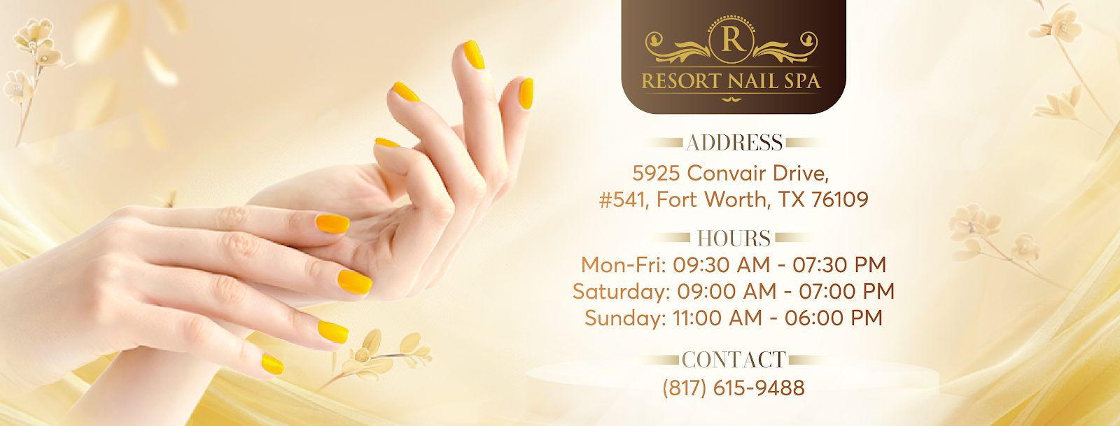 Resort Nail Spa logo